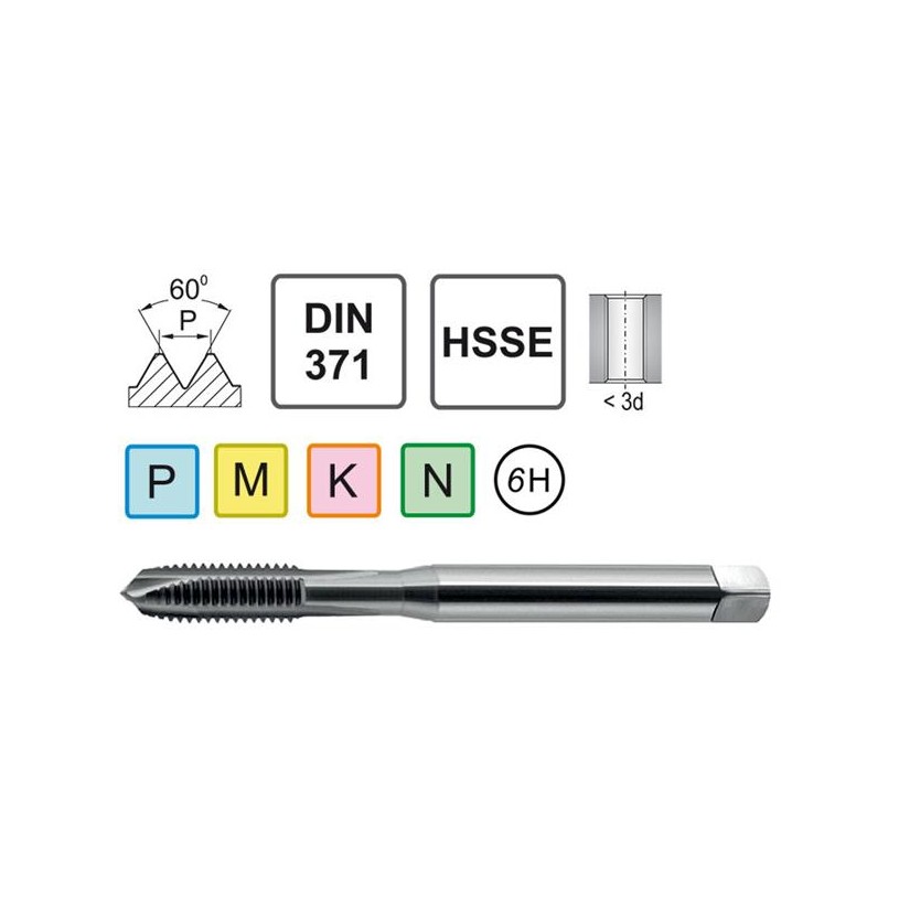 HSSE M2 Through Machine Threader