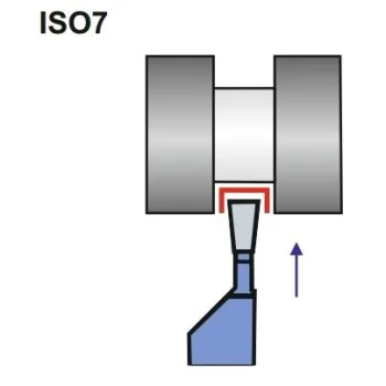 Turning tool NNPc 25X16 S20/P20 ISO 7L