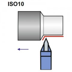 Lathe knife NNPe 25X25 H10/K10 ISO 10 - Technical Articles