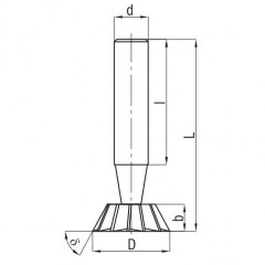 End Mill NFRb R 4 HSS DIN 855 HSS - zdjęcie 2