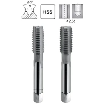 Hand Tap UNC 5/16-18 DIN 352/3 HSS 2B