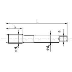 Hand Tap UNC 5/16-18 DIN 352/3 HSS 2B FRA - zdjęcie 2