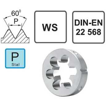 Die M22 LH HSS DIN 22 568