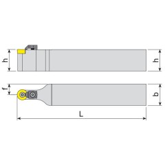 Turning Tool SRDCN 32X32-16 AKKO - zdjęcie 3