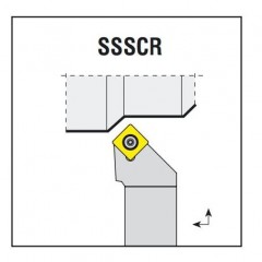 Turning Tool SSSCR 25X25 12 AKKO - zdjęcie 2