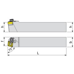 Turning Tool PCBNL 32x32 P19 AKKO - zdjęcie 3