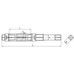 Adjustable Reamer NRZe 9,7-10,5 - zdjęcie 2