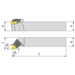 Turning Tool MWLNL 20X20-K08 AKKO - zdjęcie 3