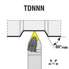 Turning Tool TDNNN 25x25 M11 AKKO - zdjęcie 2