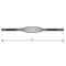 Tap wrench M1 to M8 - Steel with level - photo 1