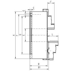 Uchwyt Tokarski 800 4 4304 - Cutting-tools24.com - zdjęcie 2