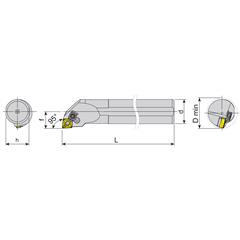 Turning Tool S32T PWLNR 08C AKKO - zdjęcie 3