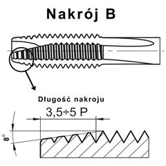 Tap UNF No 10-32 DIN 371/35 C HSSE - zdjęcie 3