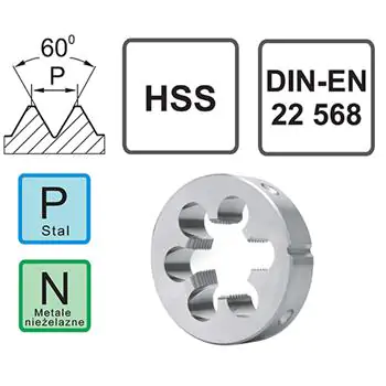 Die UNS No6-48 HSS 800 DIN 22568 D13/16