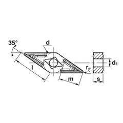 Płytka WCMT 040208 WS FP35H Pafana - Cutting-tools24.com - zdjęcie 2