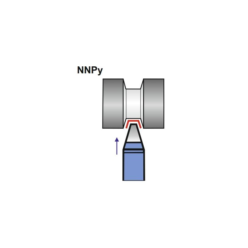 Key-slot Turning Tool NNPy A36 25X16 P20/S20