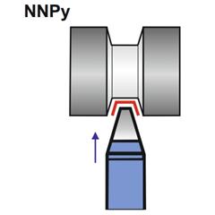 Key-slot Turning Tool NNPy A36 25X16 P20/S20