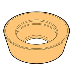 Threading Carbide Insert RDHT 1604 MOT PH 6125 PALBIT