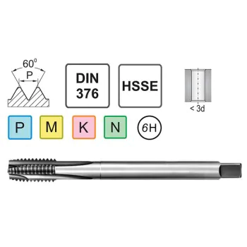 Machine Tap M39 DIN 376 B HSSE Fra