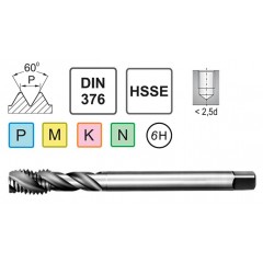 Machine Tap M27 DIN 376/35 C HSSE FRA - zdjęcie 2