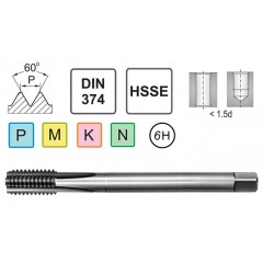 Hand Tap M10x0,5 DIN 2181/2 6H HSS Fanar - zdjęcie 2