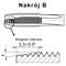 Gwintownik Maszynowy M20 ISO 529 B AZ HSSE Fra-41937