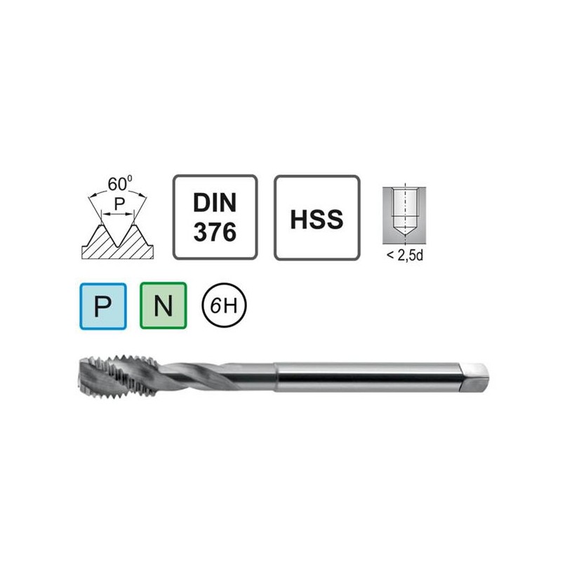 Gwintownik Maszynowy M22 DIN 376/35 C HSS-32883