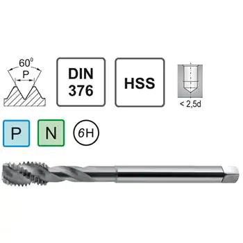 Machine Tap M22 DIN 376/35 C HSS