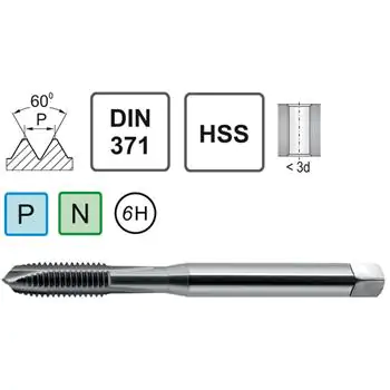 Machine Tap M7 DIN 371 B HSS