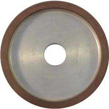 DIAMOND-COATED GRINDING WHEEL FLAT WITH CORP