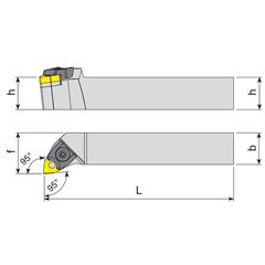 Nóż Tokarski MWLNR 16x16 K06 Akko-50158