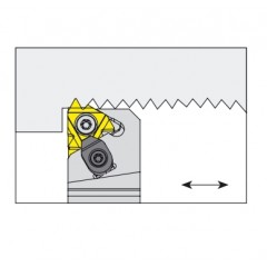 Turning knife for external threads PER 10x10 11 Akko - photo 1