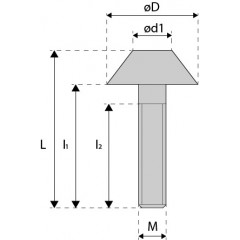 Fastening bolt 117.26-656 Pafana - Technical articles - photo 1