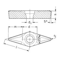 Płytka VBMT 110308 H6310 Horn-47036