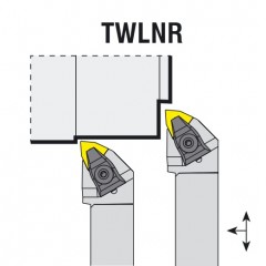 Lathe knife TWLNR 25X25 M08 Akko - photo 1