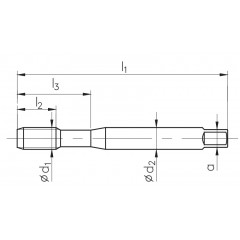 M4 HSSE Machine Threader - Torsion Non-Through - Photo 1