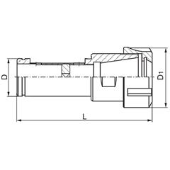 Oprawka Zaciskowa 7815 32 ER32 117 DIN 1835-50352