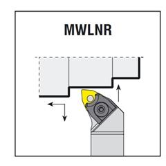 Nóż tokarski MWLNR 25X25 M08 Varel-50373