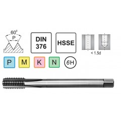 Machine tapping UNC No 10-24 DIN 371 C HSSE