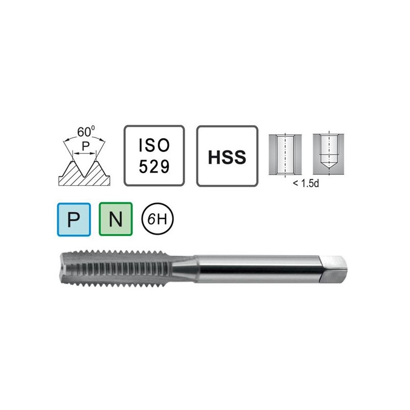 Gwintownik Maszynowy M4 ISO 529 HSS-50510