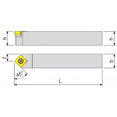 SSDCN 20x20-09 Varel lathe knife - image 2