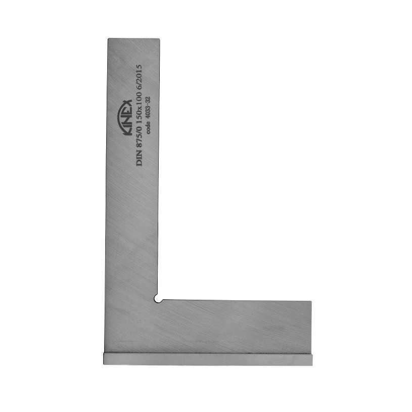 Angle bar with foot 250X165 mm DIN-875 - Locksmith angles