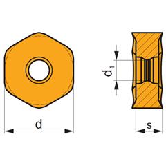 Płytka HNGX 0906 ANSN R 9315 Pramet-50859