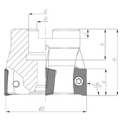 Głowica Frezarska BAP 400 50 Z-4 Varel-50907