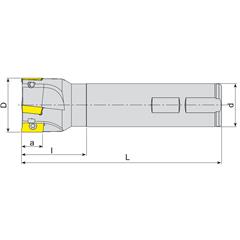 Frez Składany BAP 300R C25-25-150 Varel-50922