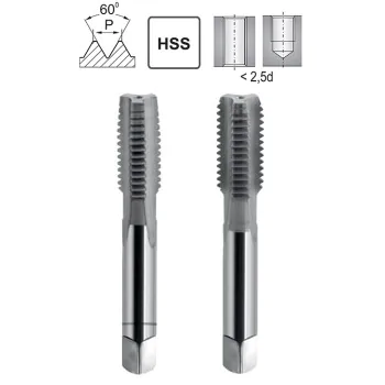 Hand Tap UNS 1/4-36 DIN 2181/2 HSS