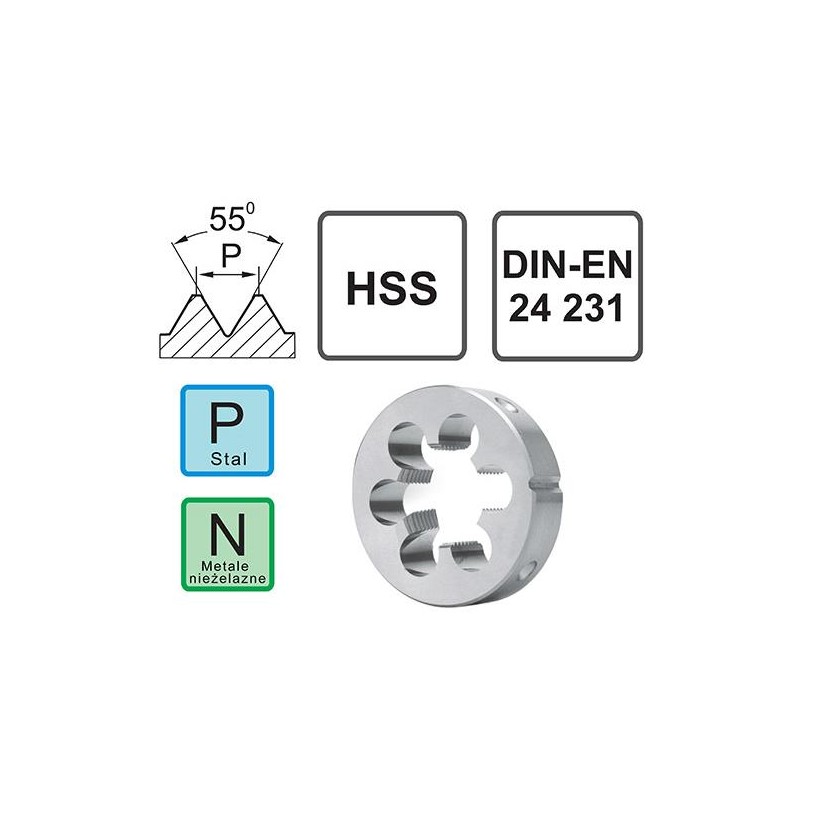 Die NHRa G 1/8 HSS DIN-EN 24231