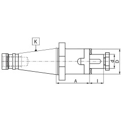 Milling arbor ISO 50 40 mm - Technical articles - photo 1