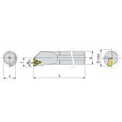 Turning knife STFCR 20x20-16 - Technical articles - photo 1