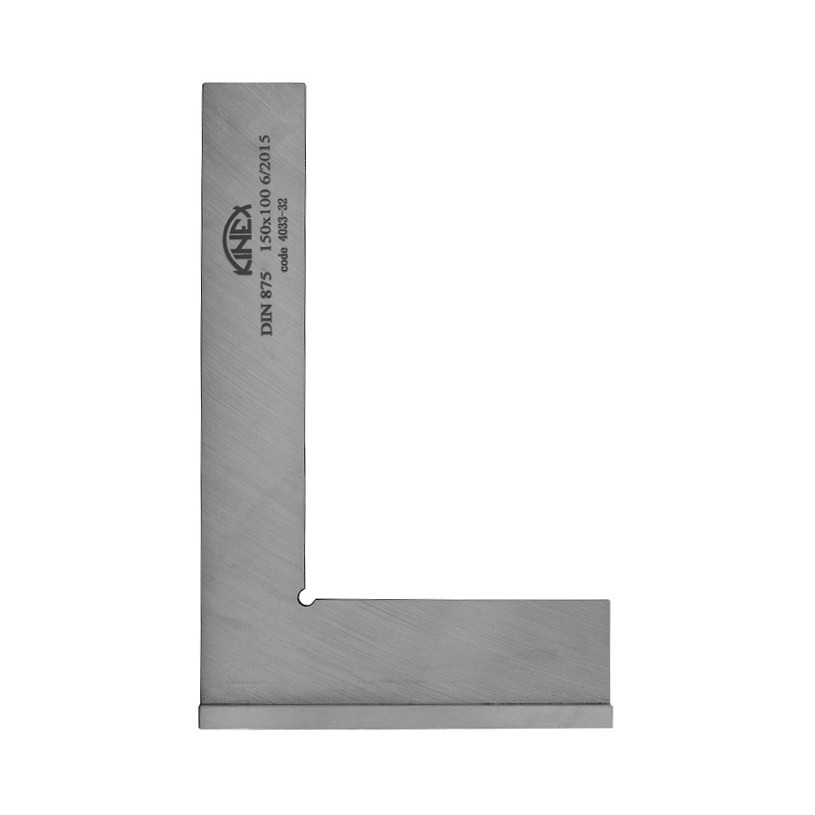 Angle with foot 100X70 mm DIN-875 - Locksmith angles - photo 1